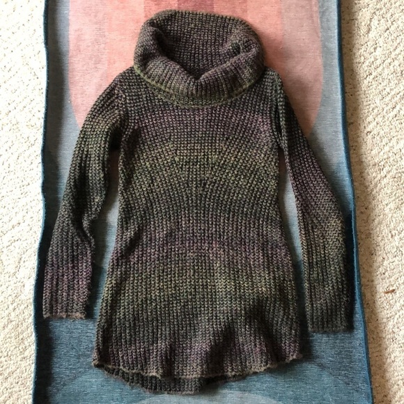 Prana Wool Hunter Tunic Sweater Dark Plum - Picture 8 of 9